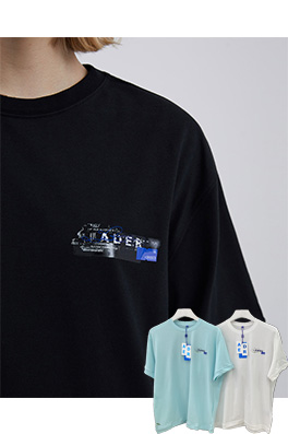 【ADER】メンズ レディース 半袖Tシャツ  aat10466