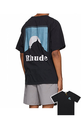 【RHUDE】メンズ レディース 半袖Tシャツ  aat10490