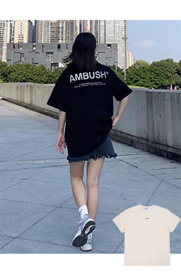【AMBUSH】メンズ レディース 半袖Tシャツ  aat10500