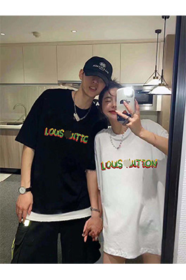 【ルイヴ*トン】メンズ レディース 半袖Tシャツ  aat10531