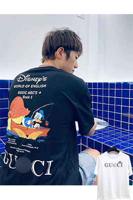 【グッチ】メンズ レディース 半袖Tシャツ  aat10536