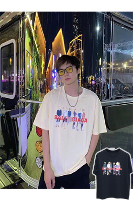 【バレンシアガ】メンズ レディース 半袖Tシャツ  aat10538