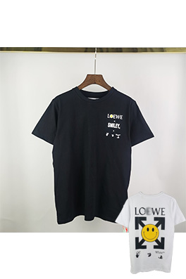 【オフホワイト】×【LOEWE】メンズ レディース 半袖Tシャツ  aat10593