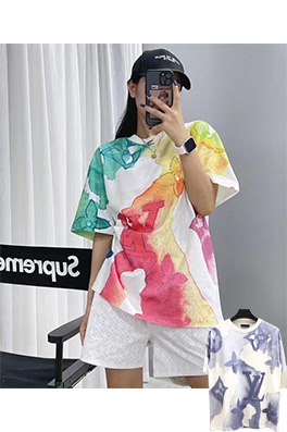 【ルイヴ*トン】メンズ レディース 半袖Tシャツ  aat10601