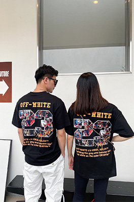 【オフホワイト】×【ナイキ】メンズ レディース 半袖Tシャツ  aat10604