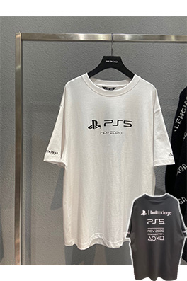 【バレンシアガ】メンズ レディース 半袖Tシャツ  aat10615
