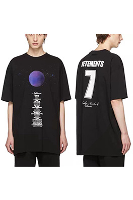 【ヴェトモン】メンズ レディース 半袖Tシャツ  aat10632
