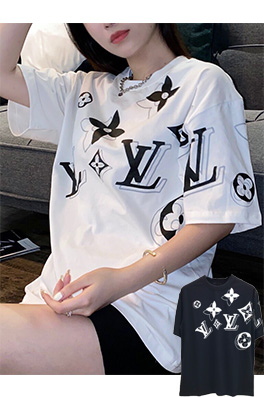 【ルイヴ*トン】メンズ レディース 半袖Tシャツ  aat10666