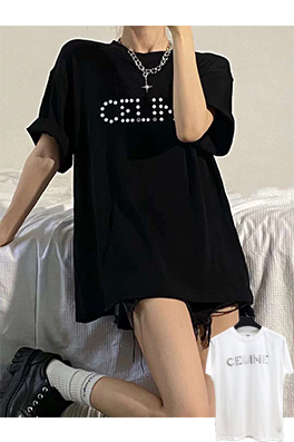 【セリーヌ】メンズ レディース 半袖Tシャツ  aat10669