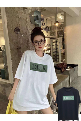 【ディオール】メンズ レディース 半袖Tシャツ  aat10673