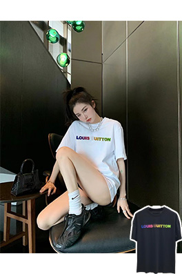 【ルイヴ*トン】メンズ レディース 半袖Tシャツ  aat10683