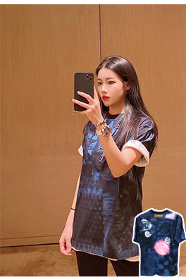 【ルイヴ*トン】メンズ レディース 半袖Tシャツ  aat10687