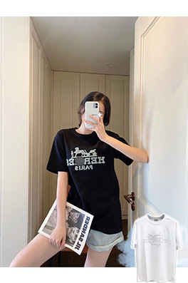 【エルメス】メンズ レディース 半袖Tシャツ  aat10692