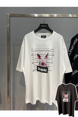 【バレンシアガ】メンズ レディース 半袖Tシャツ  aat10720