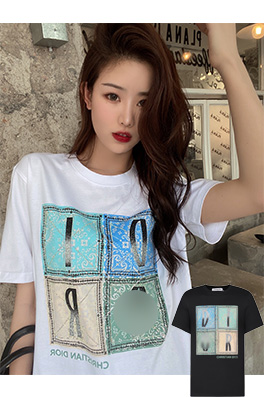 【ディオール】メンズ レディース 半袖Tシャツ  aat10735