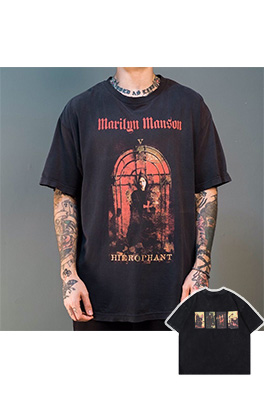 【MANSEN】メンズ レディース 半袖Tシャツ  aat10795