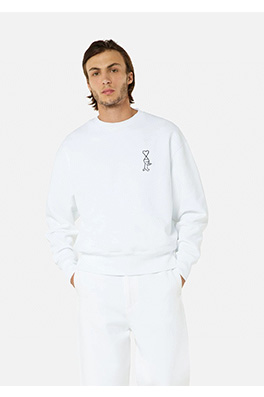 【AMI】メンズ レディース 長袖　スウェットTシャツ  aat10837