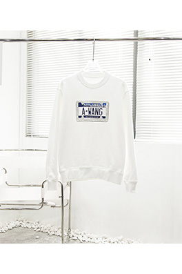 【アレキサンダーワン】メンズ レディース 長袖　スウェットTシャツ  aat10839