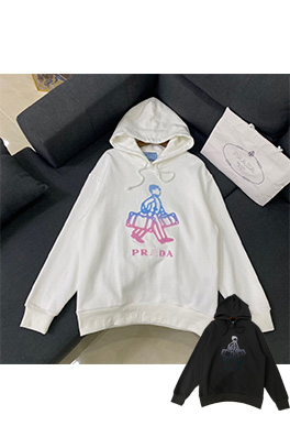 【プラダ】メンズファッション フード Tシャツ パーカー  aat10863