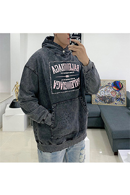 【バレンシアガ】メンズファッション フード Tシャツ パーカー  aat10864