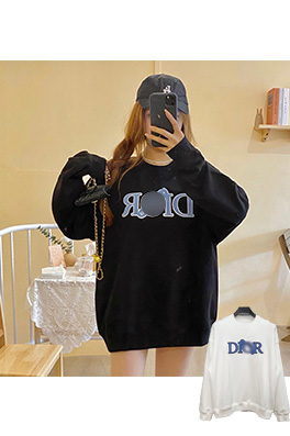 【ディオール】メンズ レディース 長袖　スウェットTシャツ  aat10902