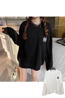 【LOEWE】メンズ レディース 長袖　スウェットTシャツ  aat10905