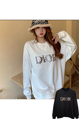 セカンドブランド ディオール メンズ レディース 長袖 スウェットtシャツ t