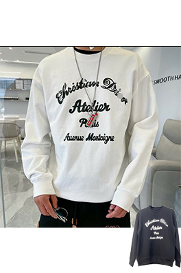 【ディオール】メンズ レディース 長袖　スウェットTシャツ  aat10911