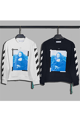 【オフホワイト】メンズ レディース 長袖　スウェットTシャツ aat10945