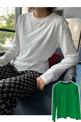 【ルイヴ*トン】メンズ レディース 長袖Tシャツ aat10956