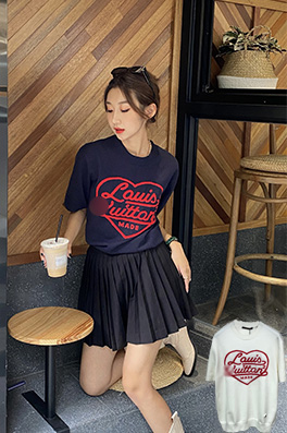 【ルイヴ*トン】メンズ レディース 半袖Tシャツ aat11022