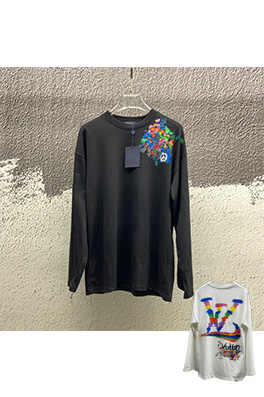 【ルイヴ*トン】メンズ レディース 長袖Tシャツ  aat11047