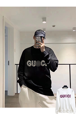 【グッチ】メンズ レディース 長袖　スウェットTシャツ aat11098