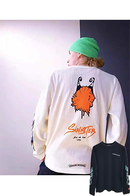 【クロムハーツ】メンズ レディース 長袖　スウェットTシャツ aat11099