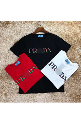 【プラダ】メンズ レディース 半袖Tシャツ aat11119