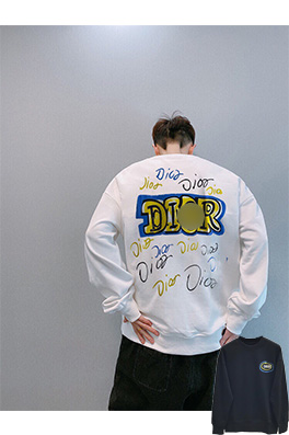 【ディオール】メンズ レディース 長袖　スウェットTシャツ aat11159