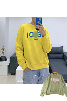【フェンディ】メンズ レディース 長袖　スウェットTシャツ aat11167