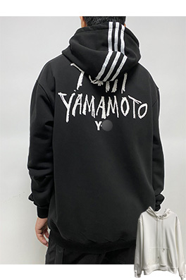 【ヨウジヤマモト】フード Tシャツ パーカー aat11173