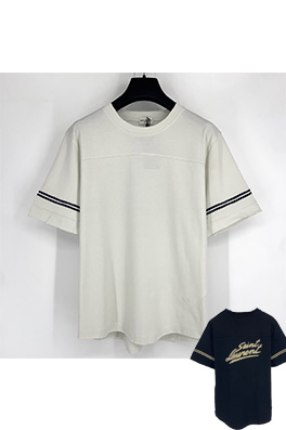 【サンローラン】メンズ レディース 半袖Tシャツ aat11174