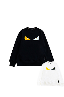 【フェンディ】メンズ レディース 長袖　スウェットTシャツ   aat11213