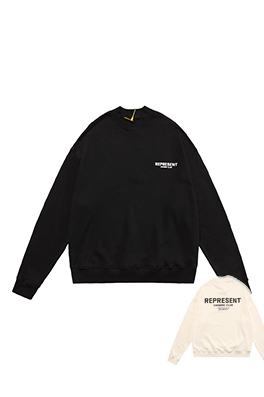 【REPRESENT】メンズ レディース 長袖　スウェットTシャツ aat11265