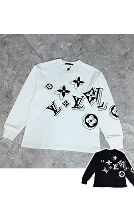 【ルイヴ*トン】メンズ レディース 長袖　スウェットTシャツ  aat11286
