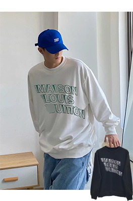 【ルイヴ*トン】メンズ レディース 長袖　スウェットTシャツ aat11301
