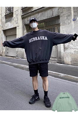 【ラフ シモンズ】メンズ レディース 長袖　スウェットTシャツ aat11364