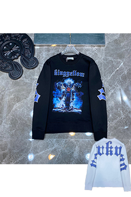【KING YELLOW】メンズ レディース 長袖　スウェットTシャツ aat11378