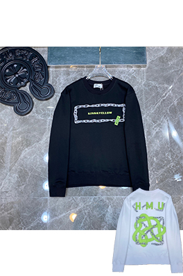 【KING YELLOW】メンズ レディース 長袖　スウェットTシャツ aat11381