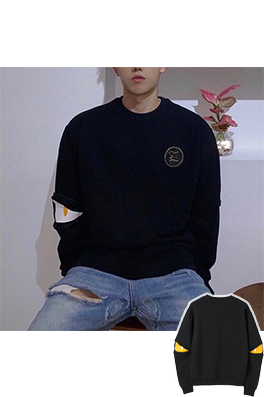 【フェンディ】メンズ レディース 長袖　スウェットTシャツ  aat11393