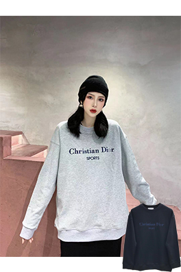 【ディオール】メンズ レディース 長袖　スウェットTシャツ aat11404