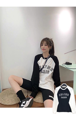 【セリーヌ】メンズ レディース 長袖　スウェットTシャツ aat11406
