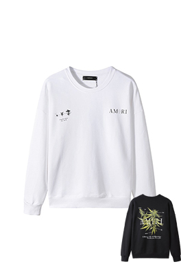 【アミリ】メンズ レディース 長袖　スウェットTシャツ aat11419